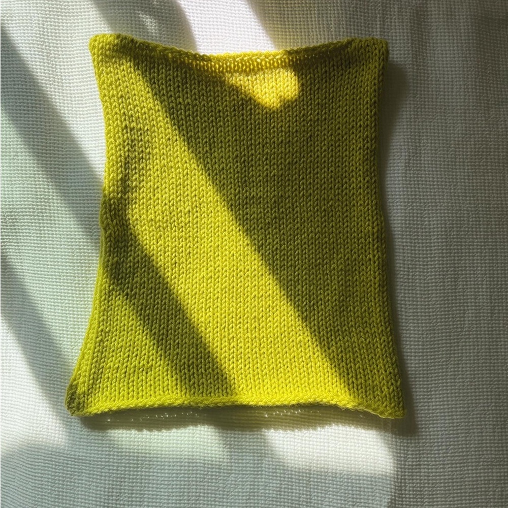 Knit crop top